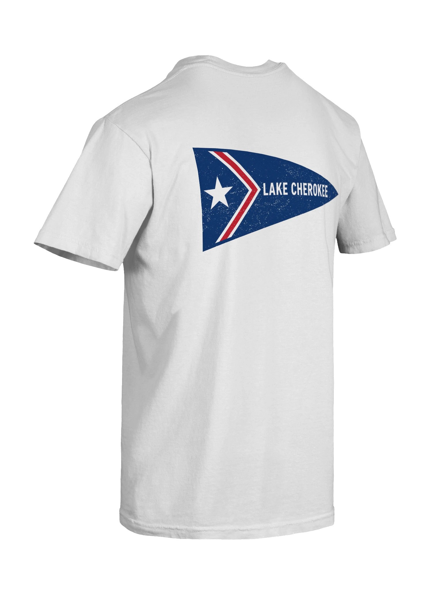 Lake Cherokee Boat Flag Tee product image (16)