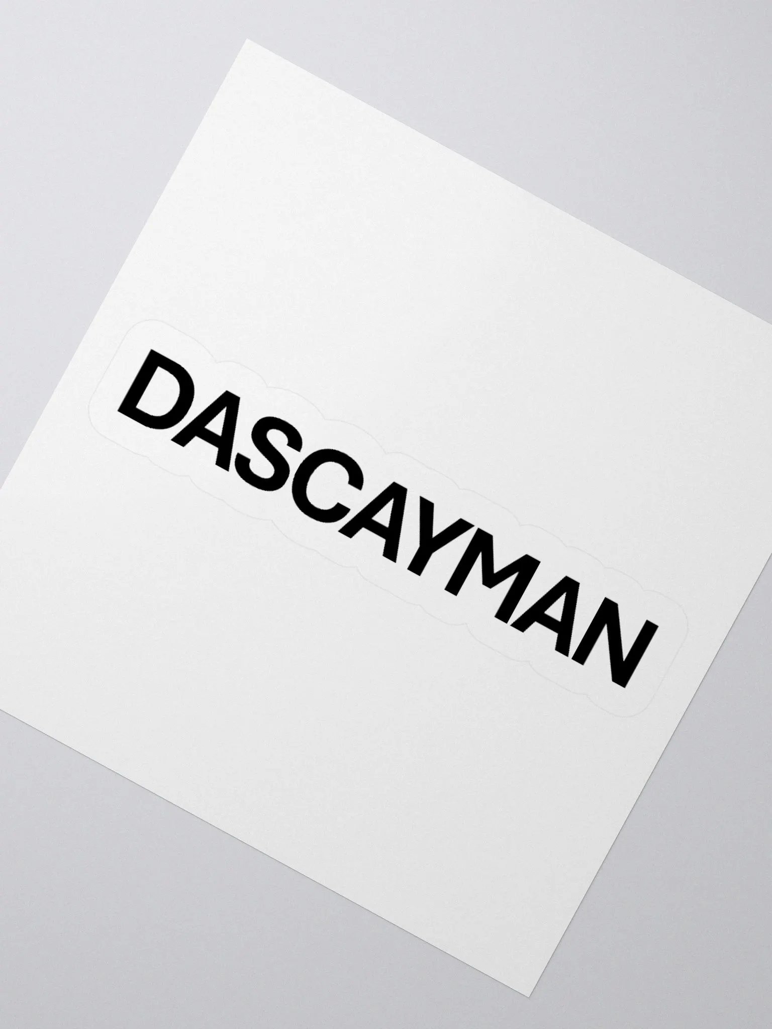 DasCayman Sticker product image (2)