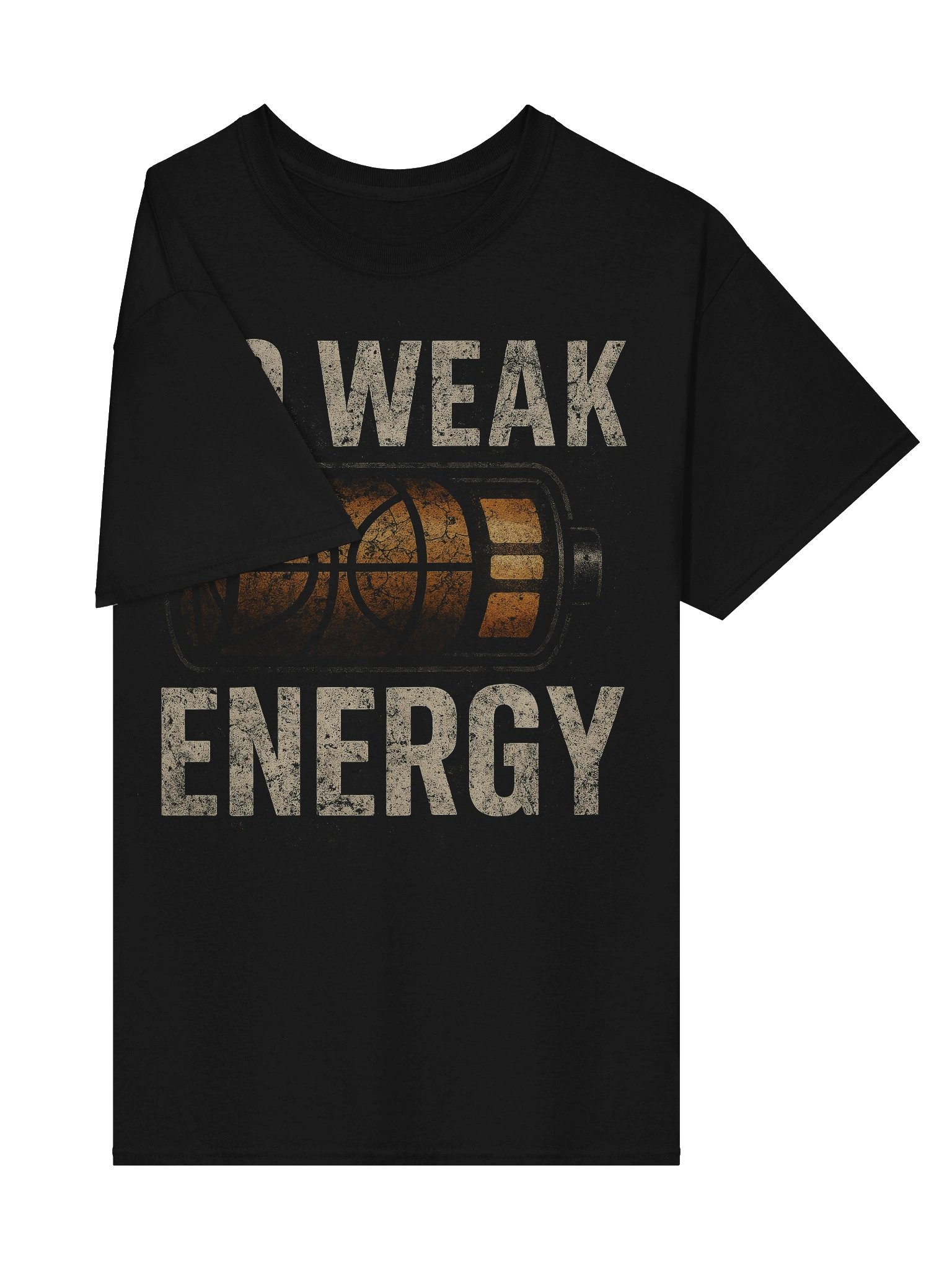 “No Weak Energy Basketball Power Tee” product image (4)