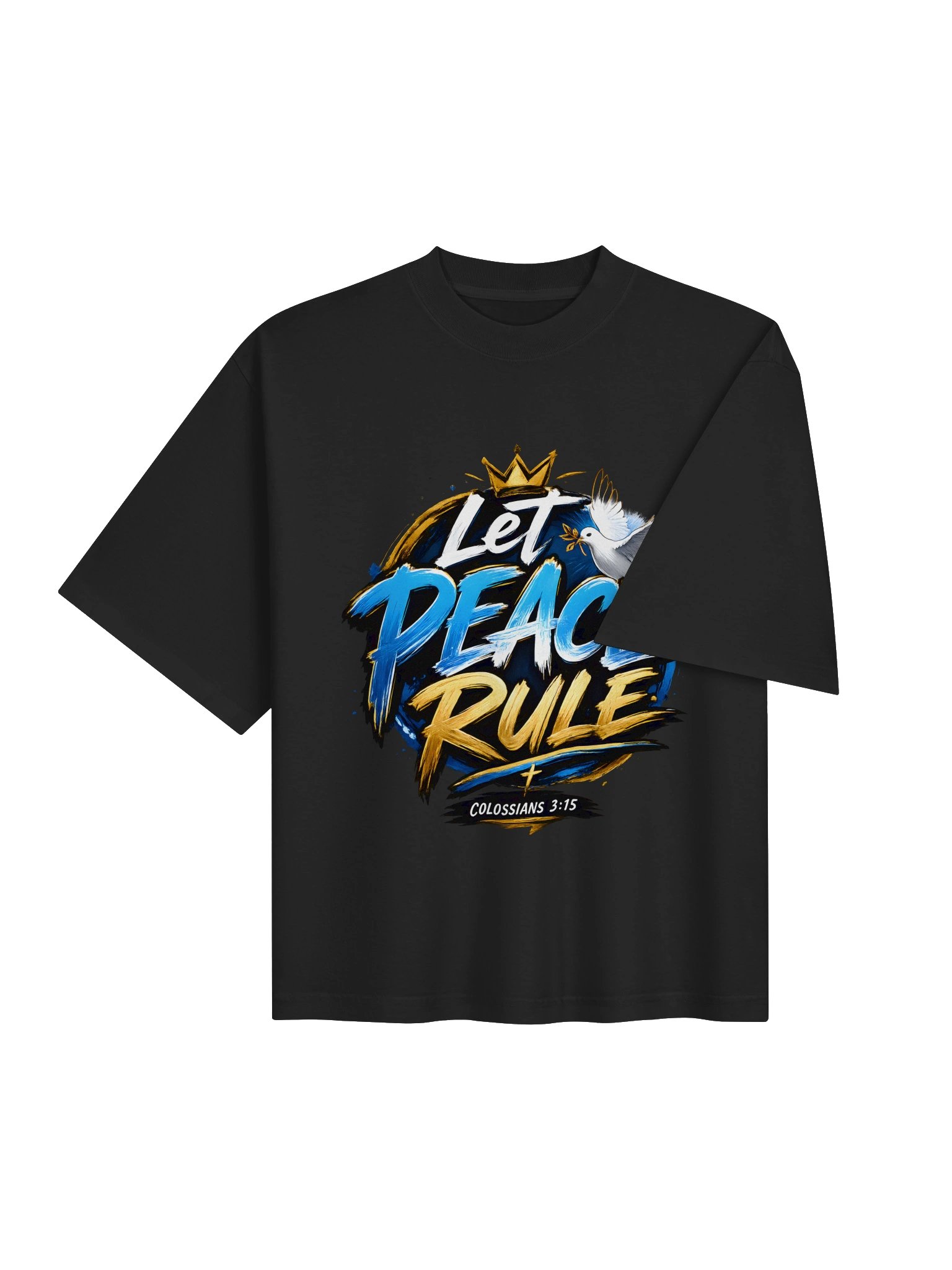 Let Peace Rule Dove Tee product image (7)