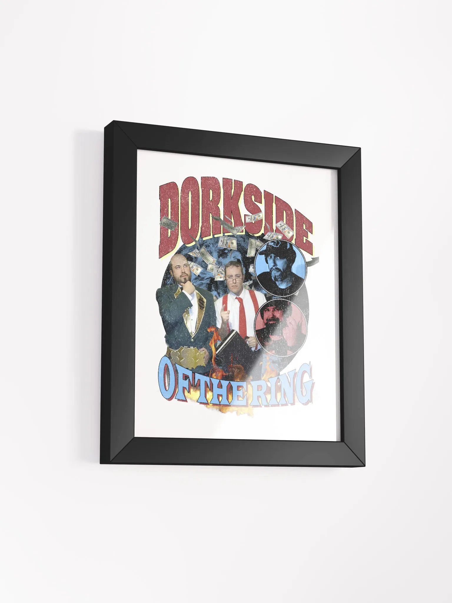 DORKSIDE OF THE RING: Satirical Wrestling Poster product image (6)
