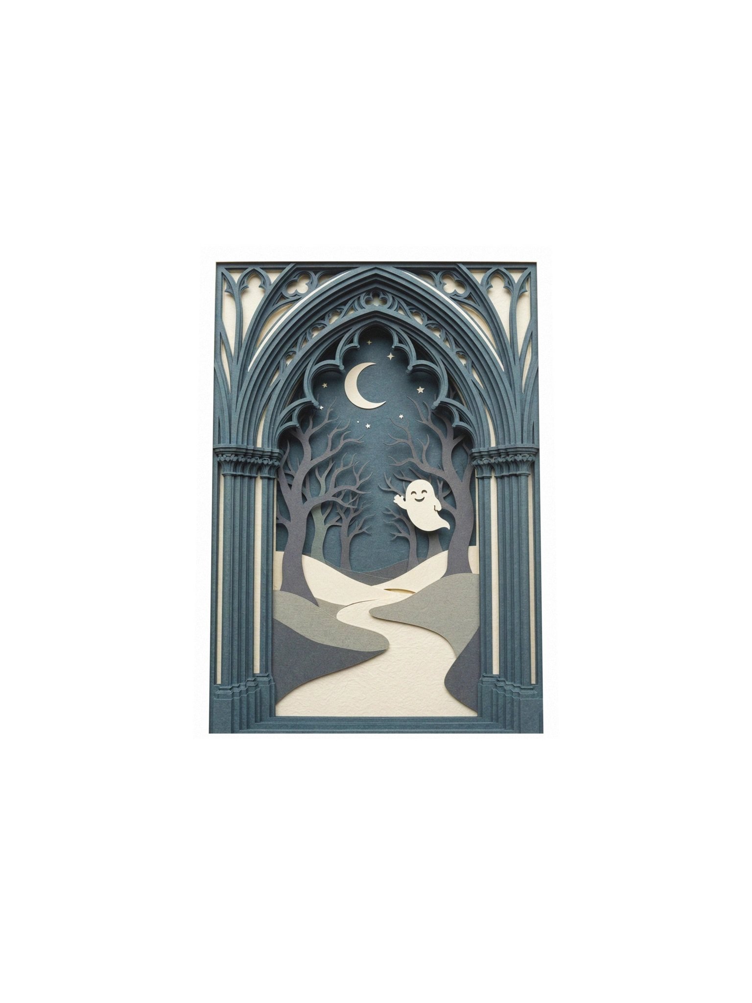 Gothic Arch Illusion | Premium Halloween Poster & Decor product image (28)