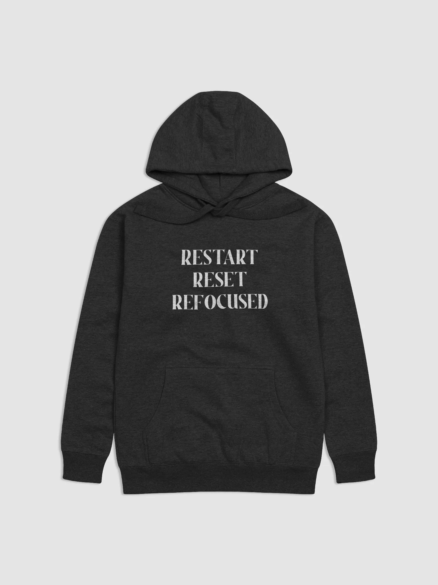 RESTART,RESET,REFOCUSED*WHITE PRINT) product image (1)