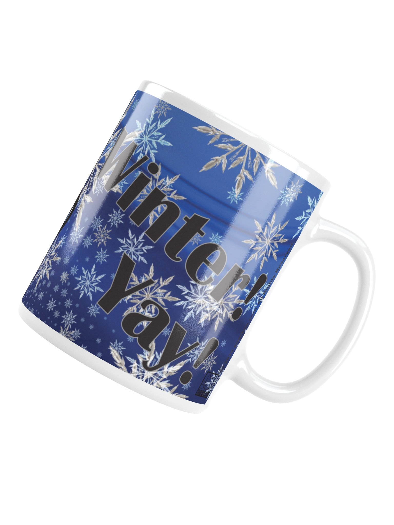 Funny mug: "It's Winter! Yay!" product image (6)