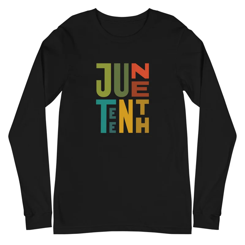 Juneteenth Long Sleeve Tee (Unisex) Image 1