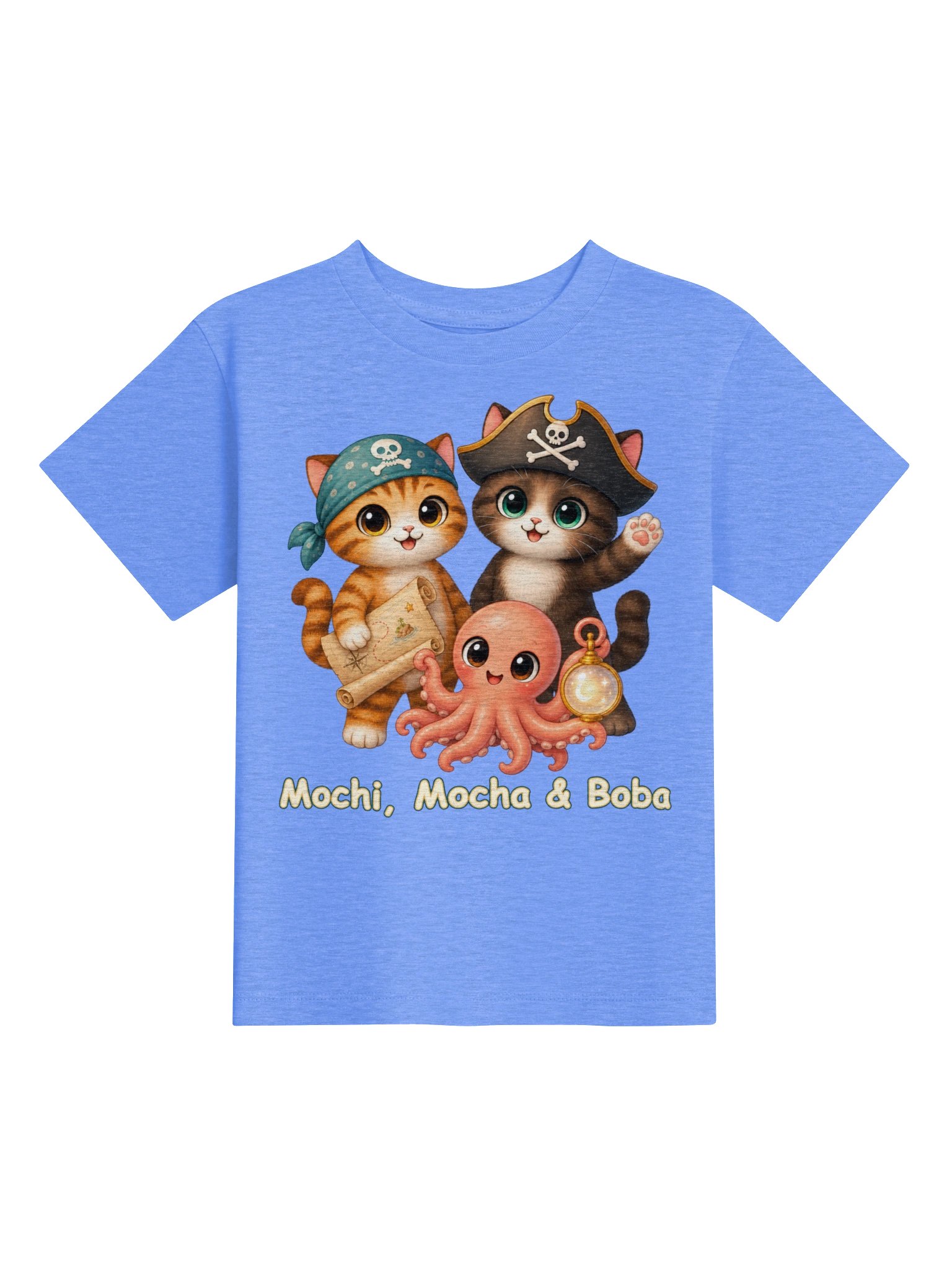 Mochi, Mocha & Boba Adventure Crew Toddler T-Shirt product image (3)