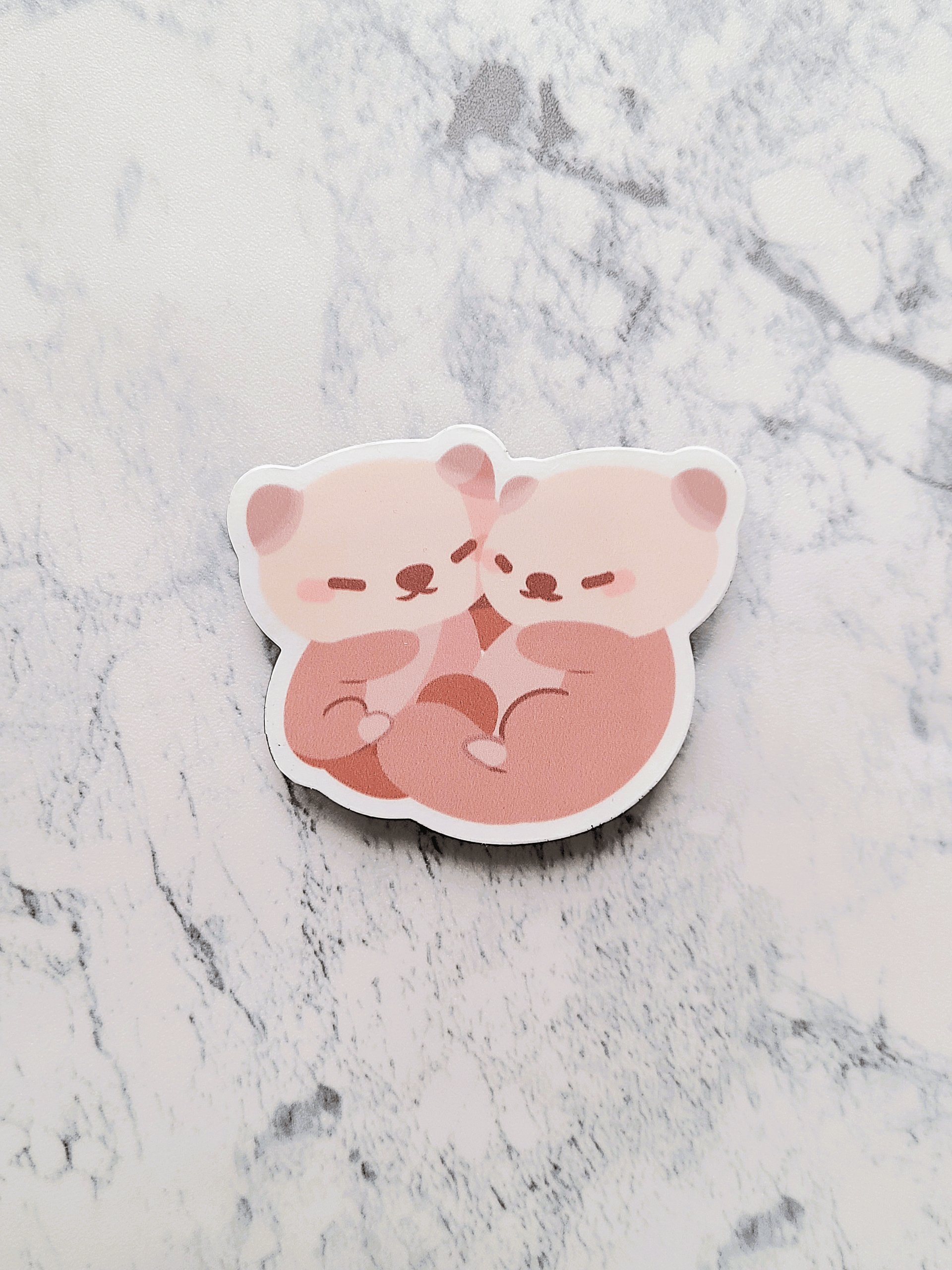 Hugging Otter Sticker product image (1)