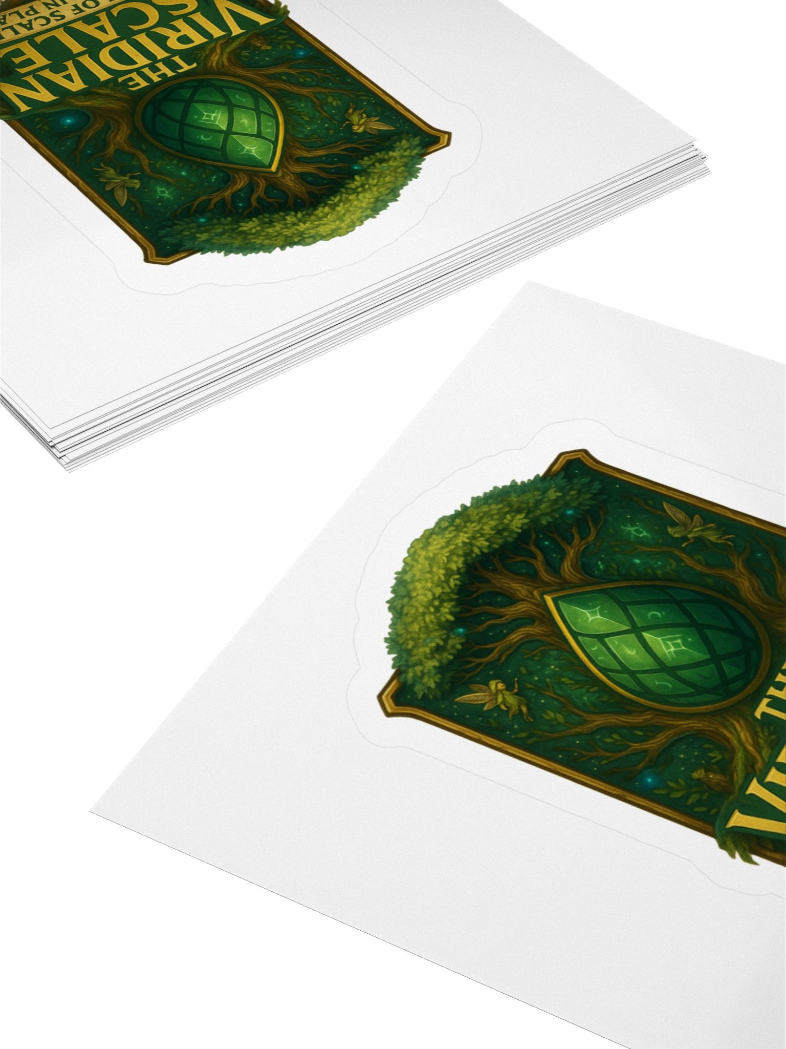 Viridian Crest Sticker – “Born of Scale” Edition product image (4)