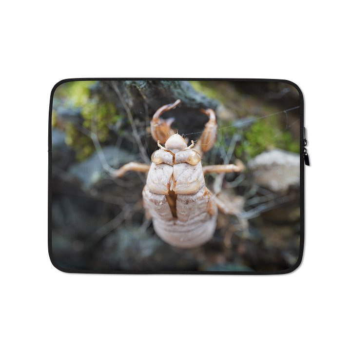 Cicada Exoskeleton Laptop Sleeve product image (1)