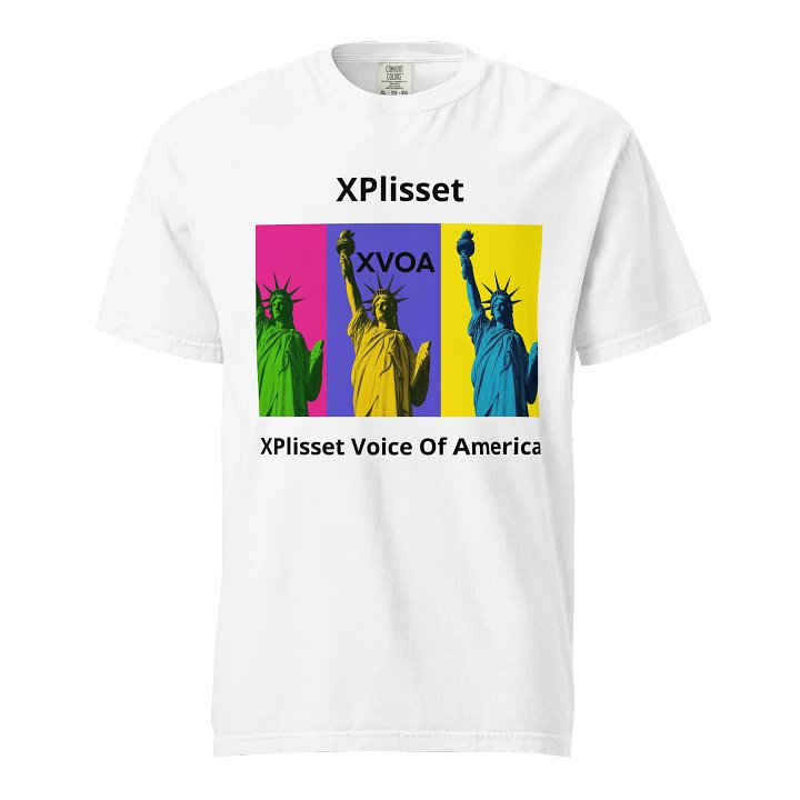 XVOA Pop Art White T-Shirt product image (1)