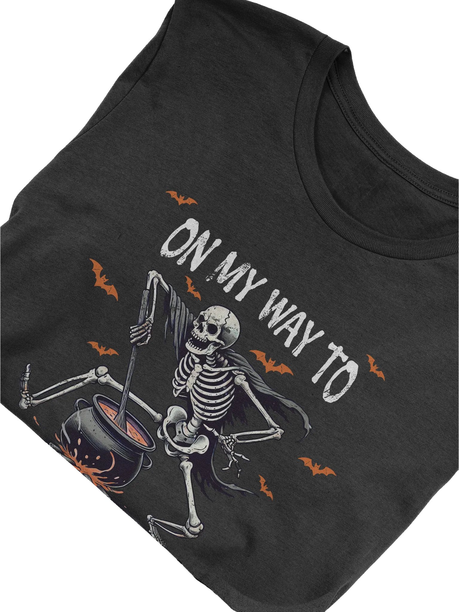 On My Way to Stir the Pot - Funny Halloween T-shirt product image (5)