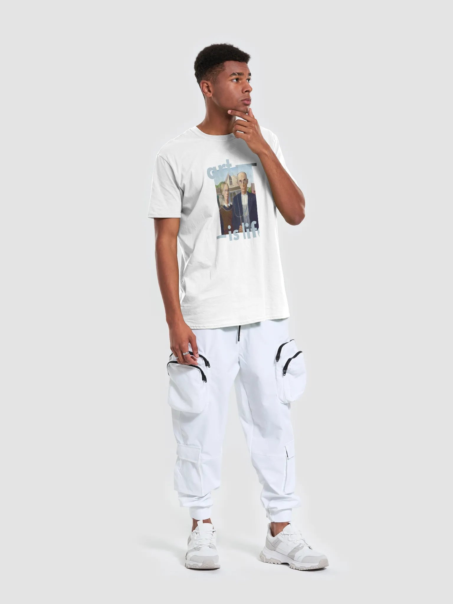 American Gothic Art Is Life T-Shirt product image (5)