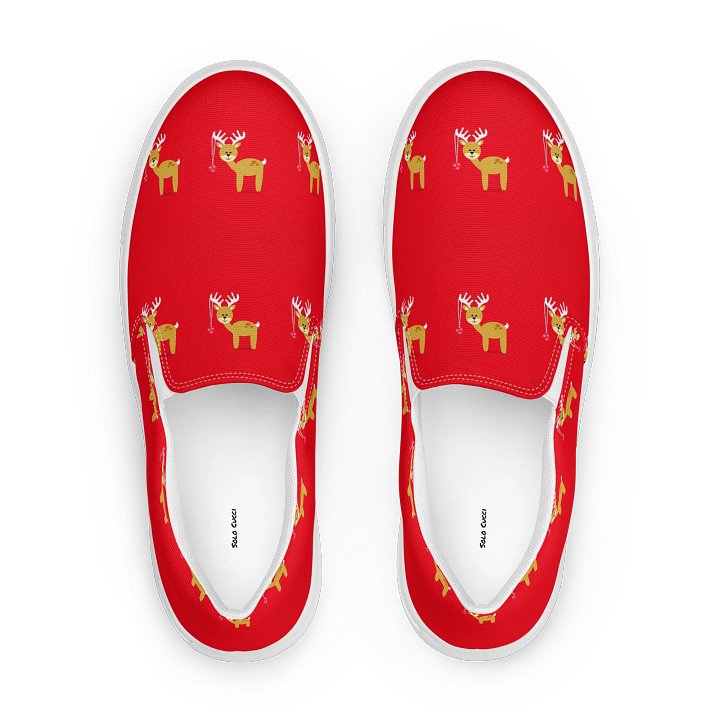 Reindeer Slip-Ons product image (1)