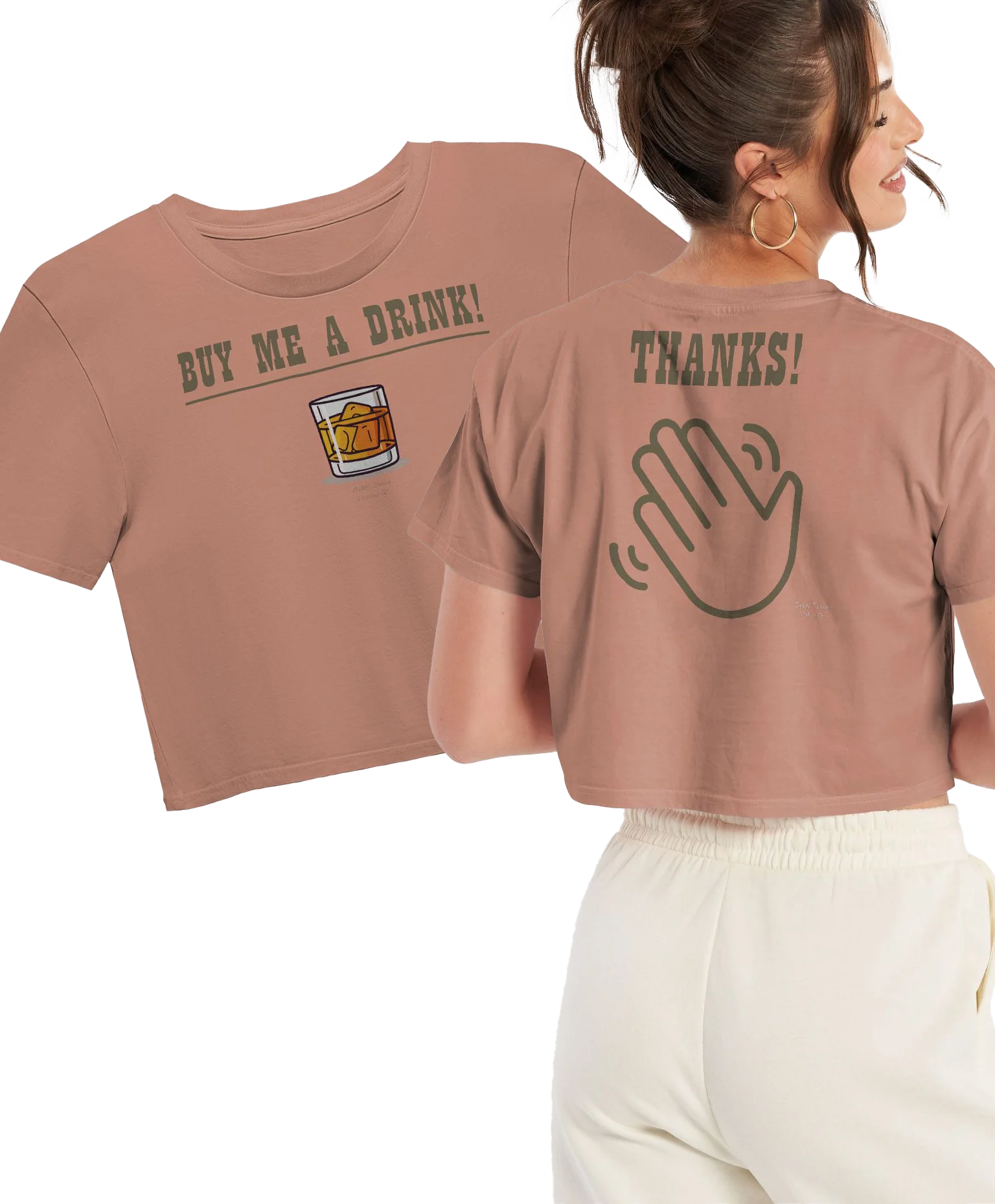 Buy Me A Drink Crop Top product image (2)