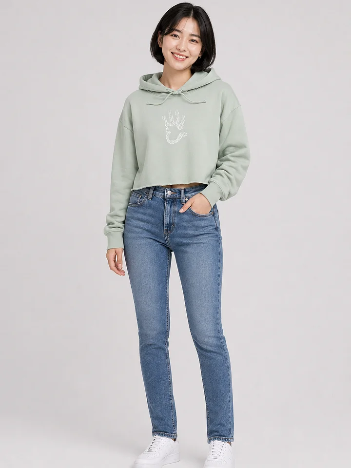 PREMIUM WOMEN’S HOODIE, LOVE product image (1)