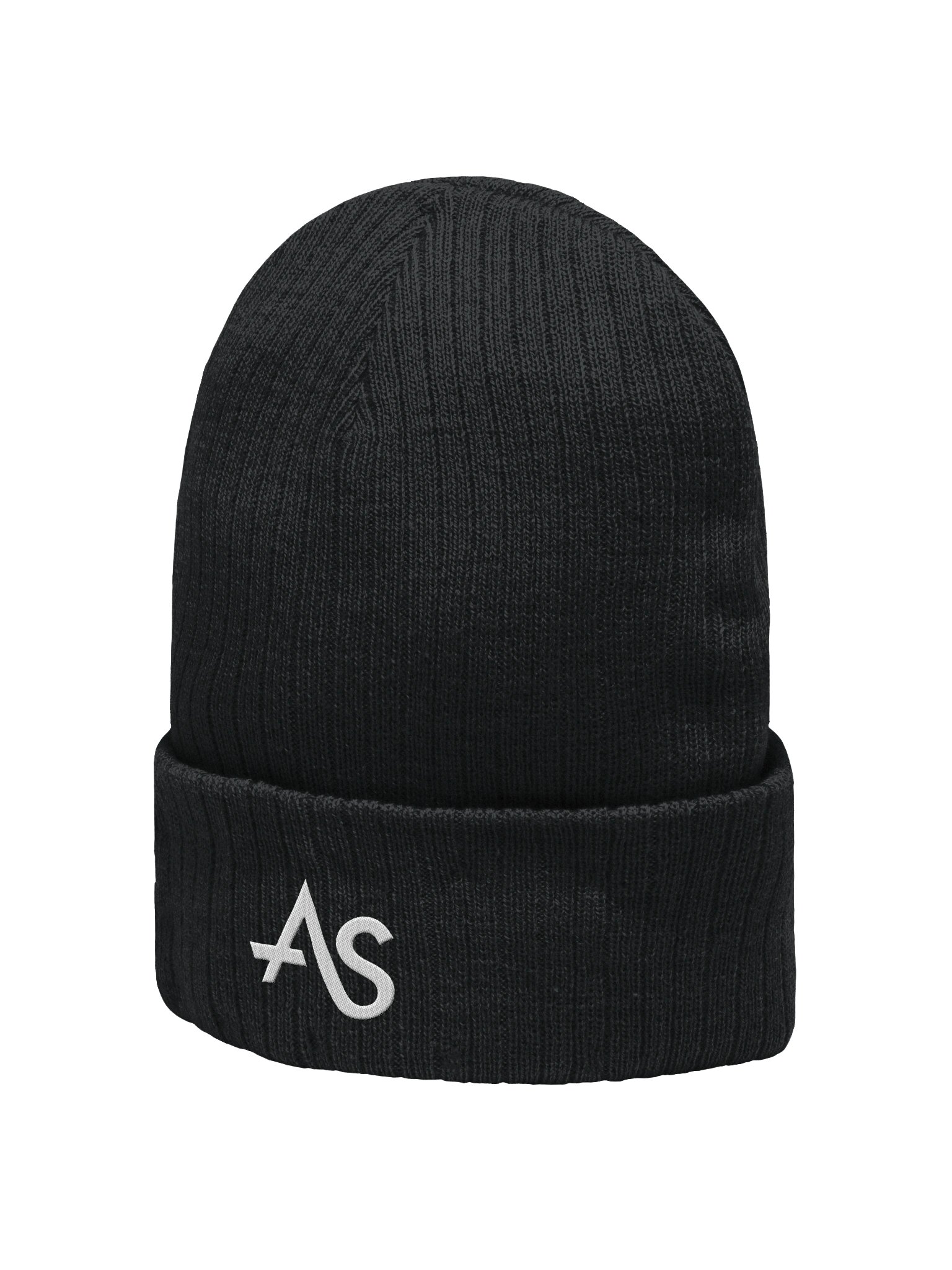 AS Logo Ribbed Beanie product image (1)