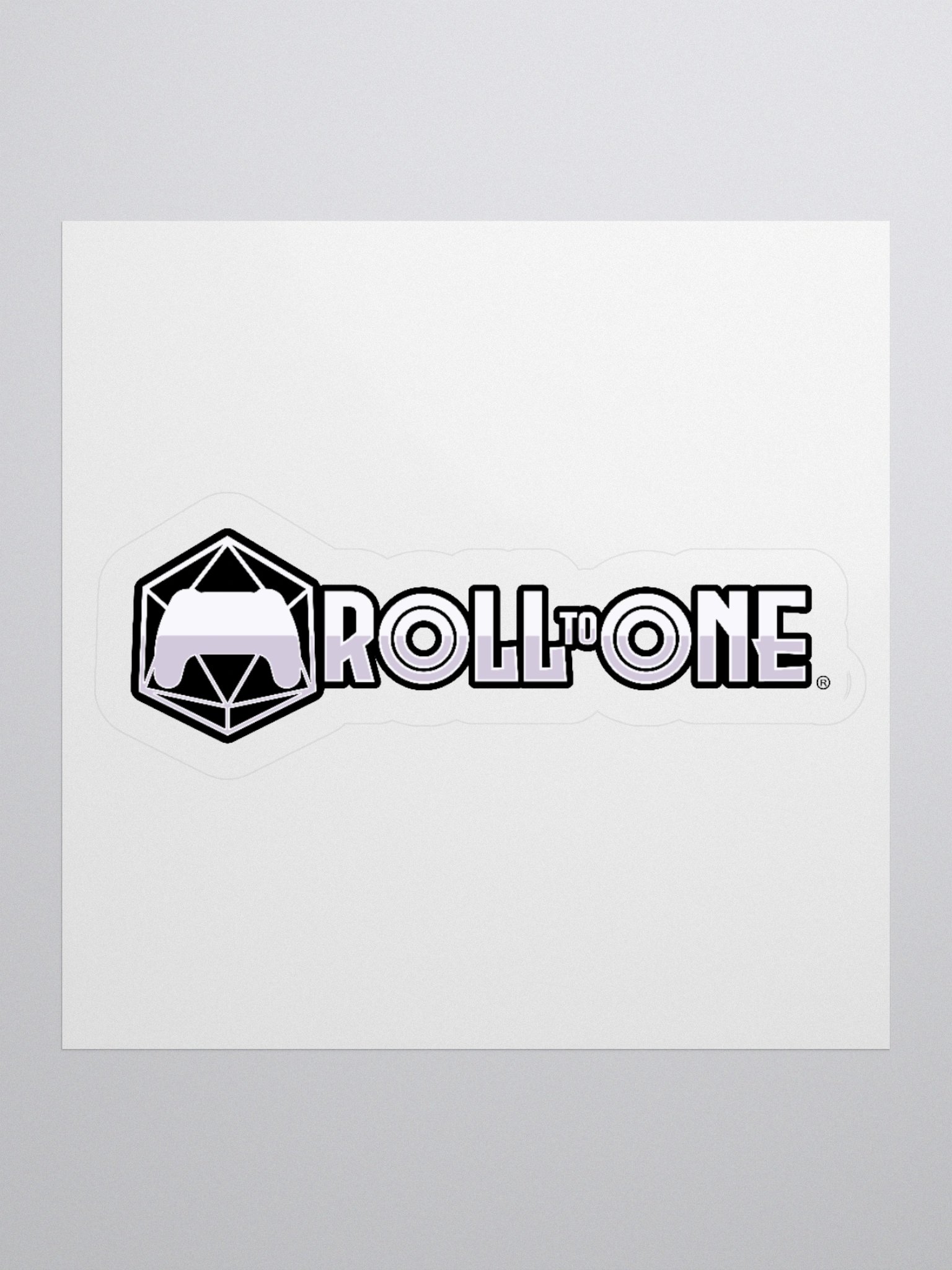 Roll to One Alt Sticker product image (1)