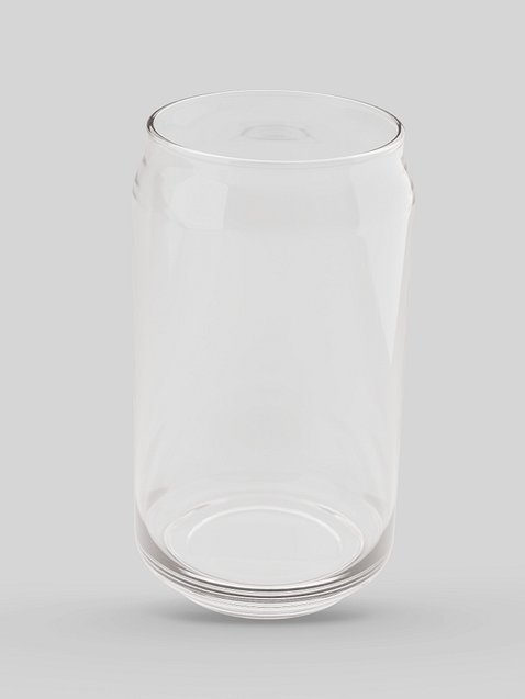 Photo showing Can-Shaped Glass
