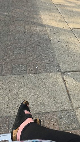 Take a ride with me, into the diag at @uofmichigan - such a gorgeous day! ☀️
