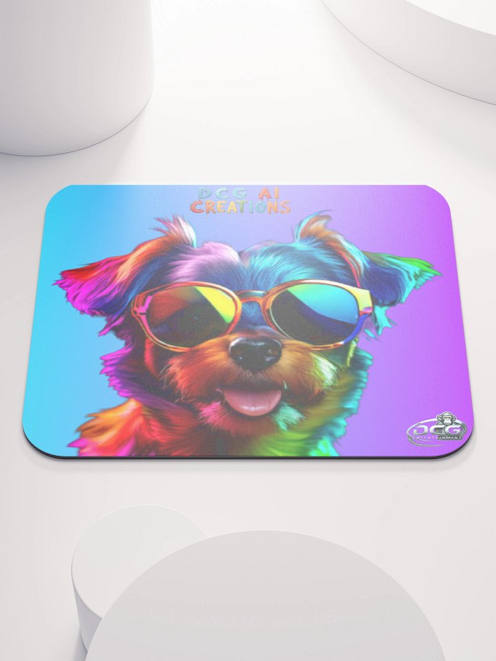 Vibrant Pup Reflect Mouse Pad product image (1)
