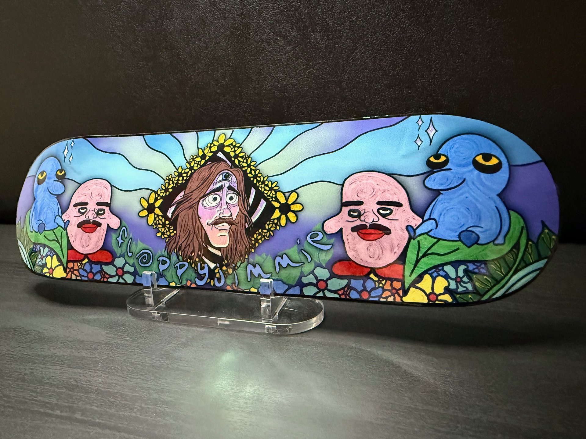 *LIMITED EDITION* 5 YEAR ANNIVERSARY COLLECTIBLE NIGHT / DAY HANDBOARDS !!! product image (6)