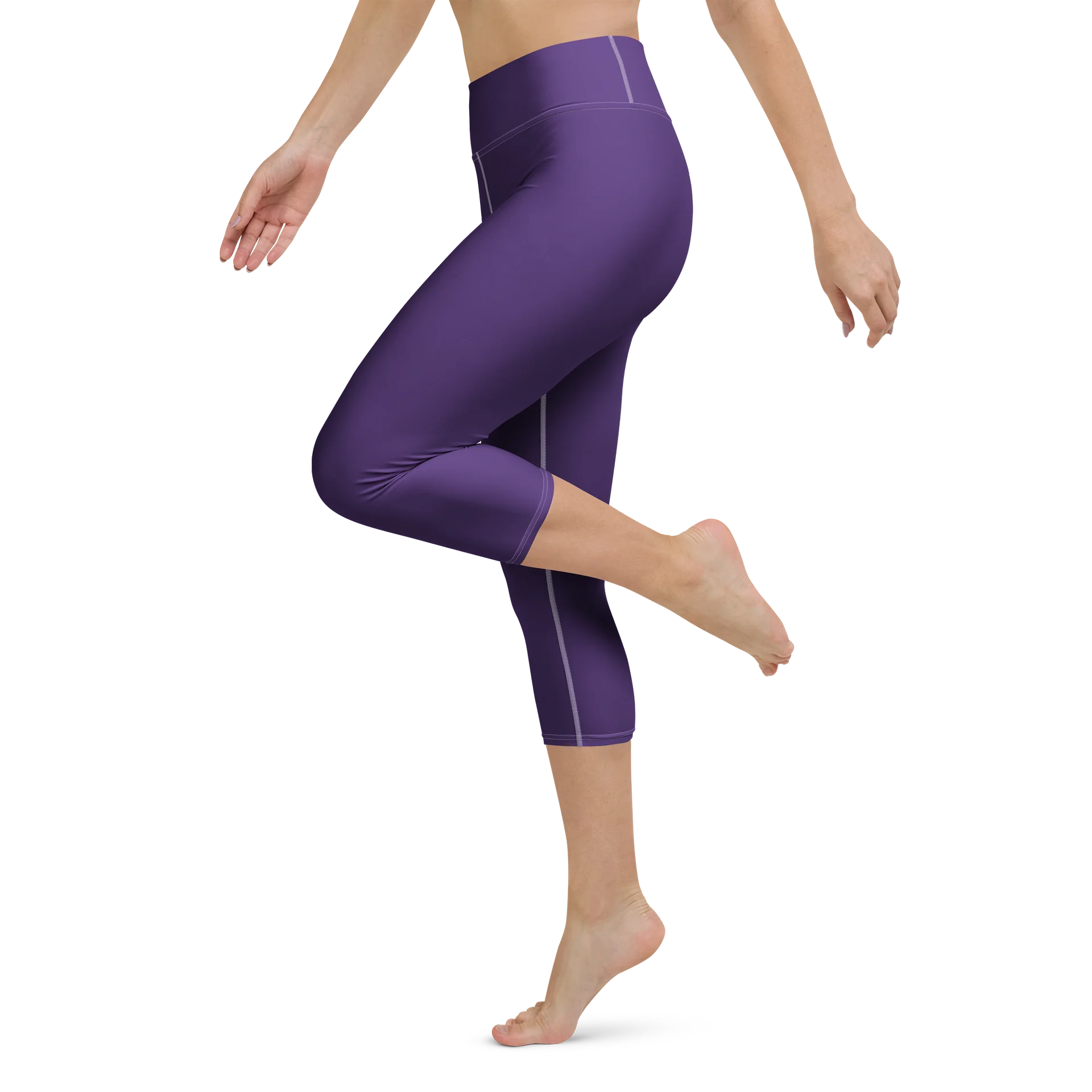 Clinical Capri Leggings (Purple) product image (5)