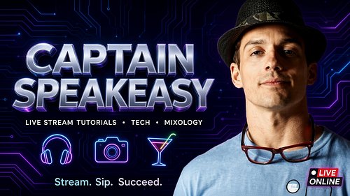 Follow him on Facebook too! JUMP THE GUN @jumpthegunseries lead actor ERIC GREGORY, aka @captain_speakeasy -- livestreamer, g...