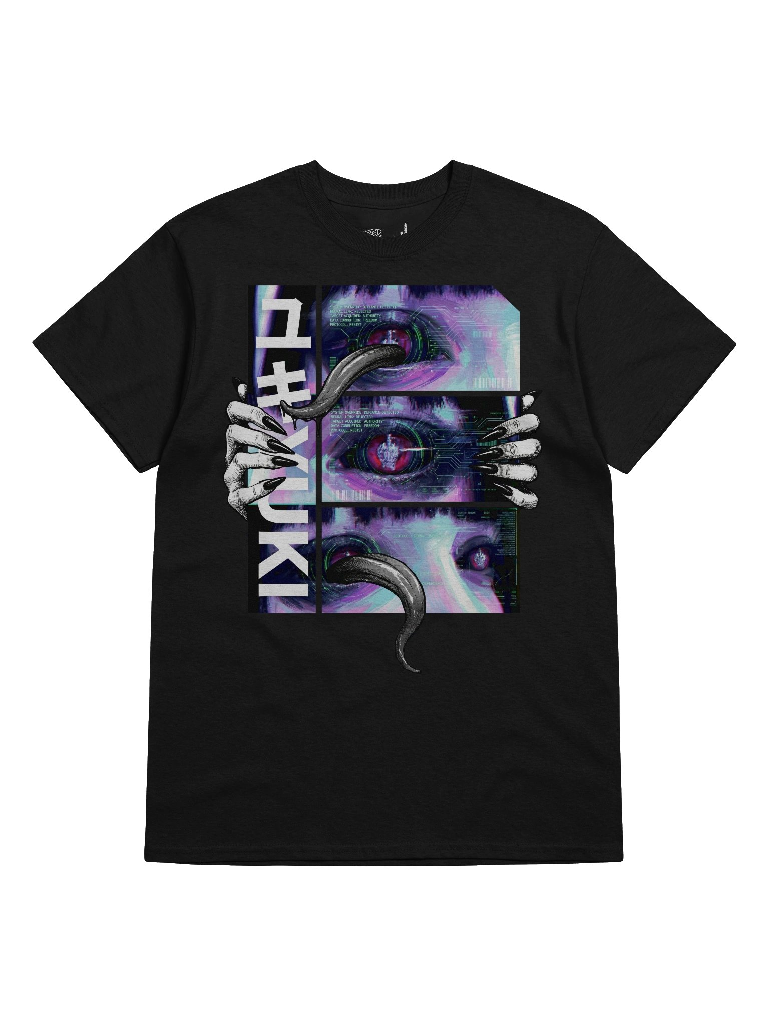 EYES ON YOU base Dark Tee product image (1)