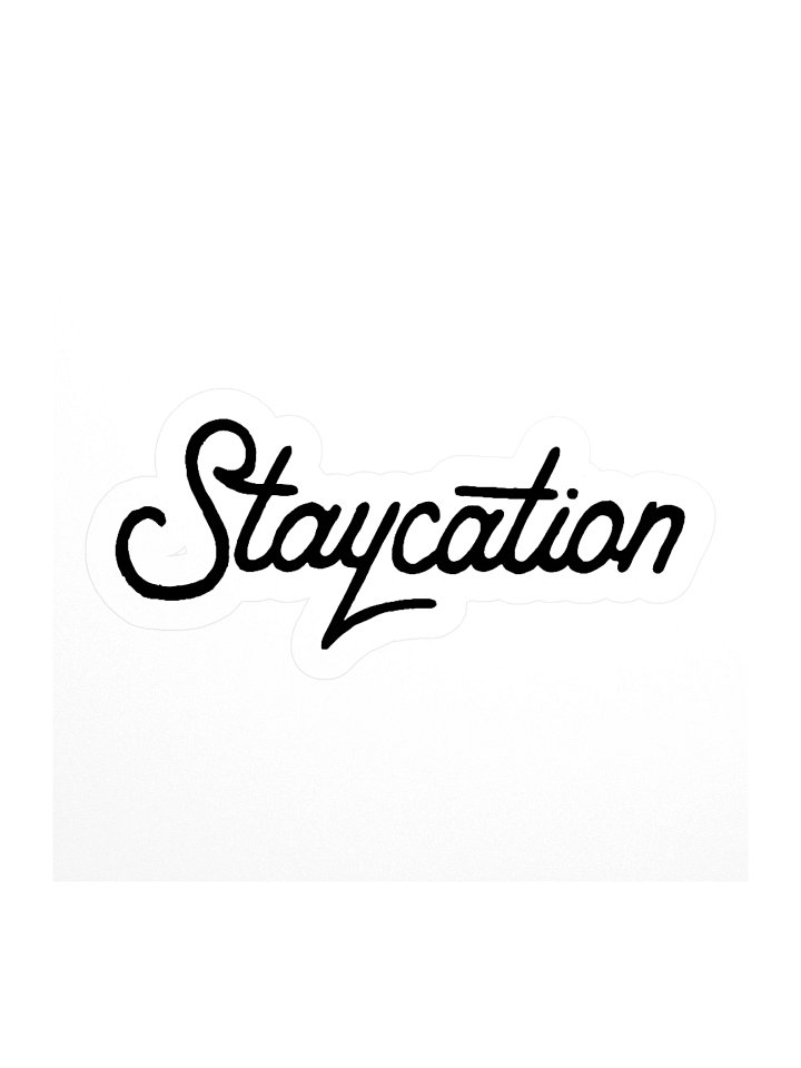 Staycation Sticker product image (1)