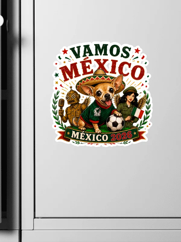 Vamos México 2026 Frank Game Day Sticker product image (2)