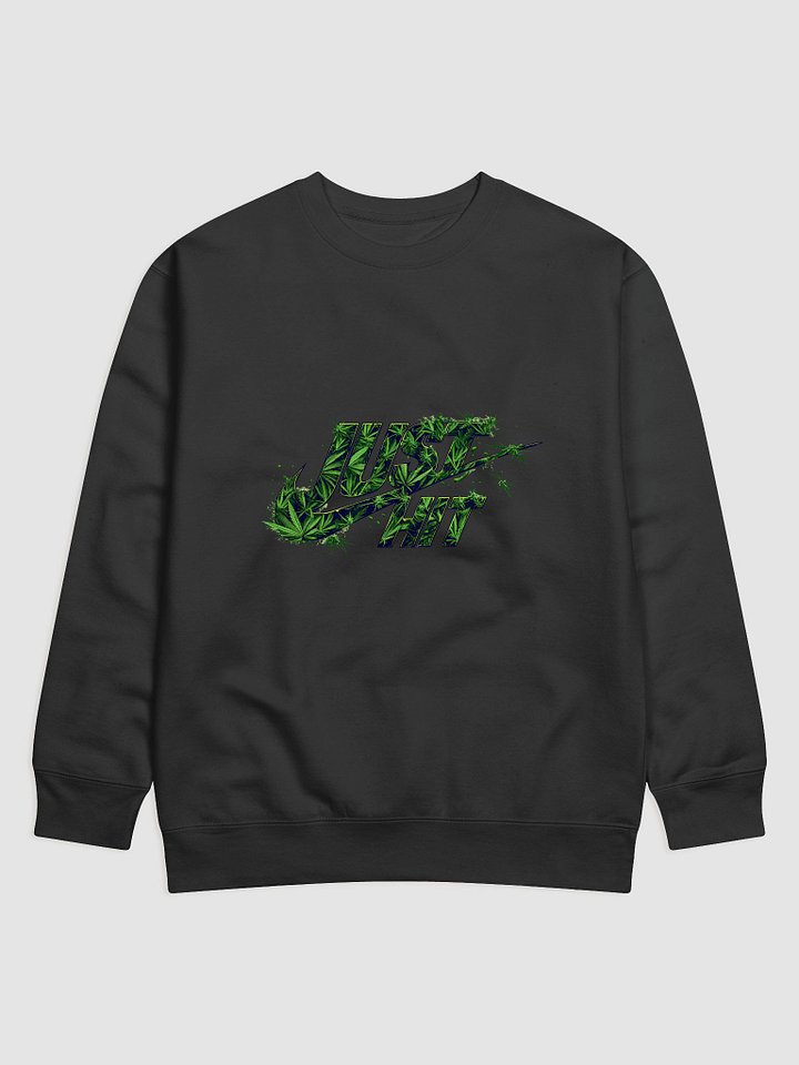 Just Hit Unisex Midweight Pigment Dyed Sweatshirt product image (2)