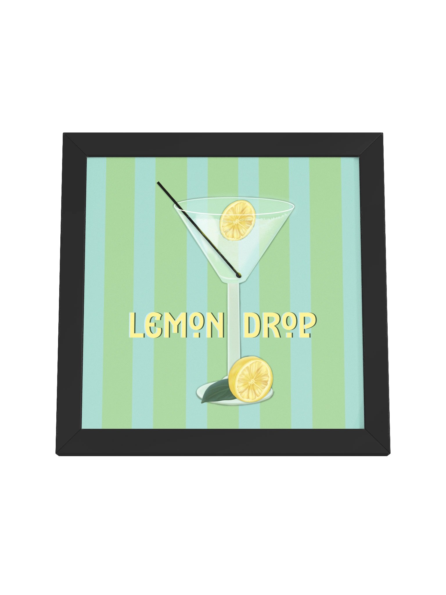 Citron Lemon Drop – Framed High-Quality Matte Poster product image (5)