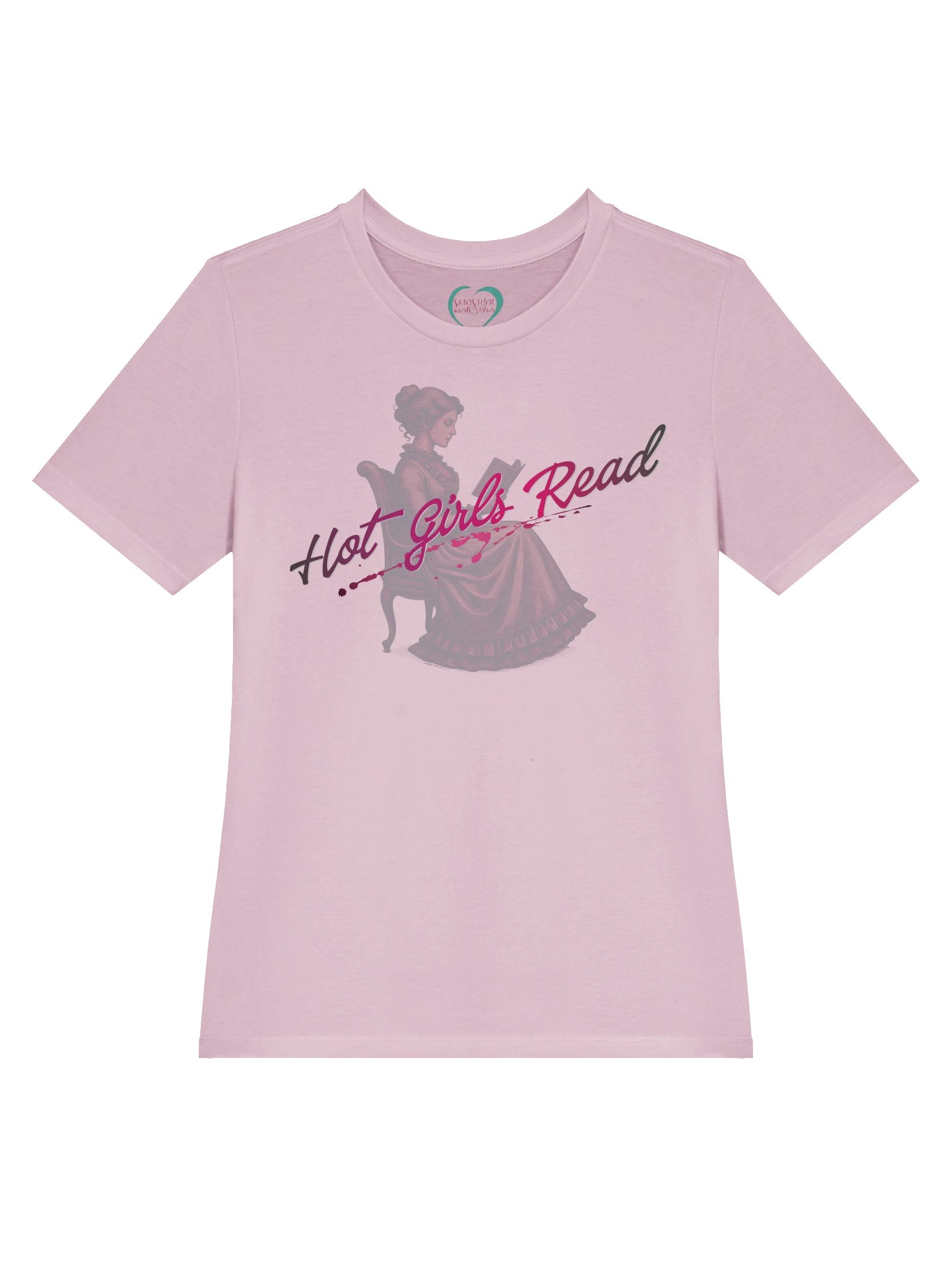 Rebel Girls | Hot Girls Read Relaxed Fit Tee product image (2)