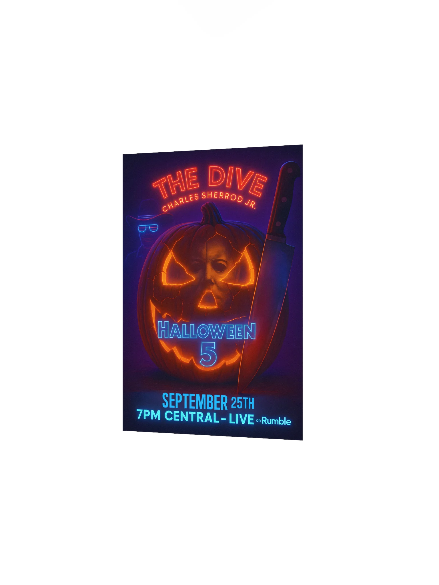 "HALLOWEEN 5" Pumpkin Poster product image (10)