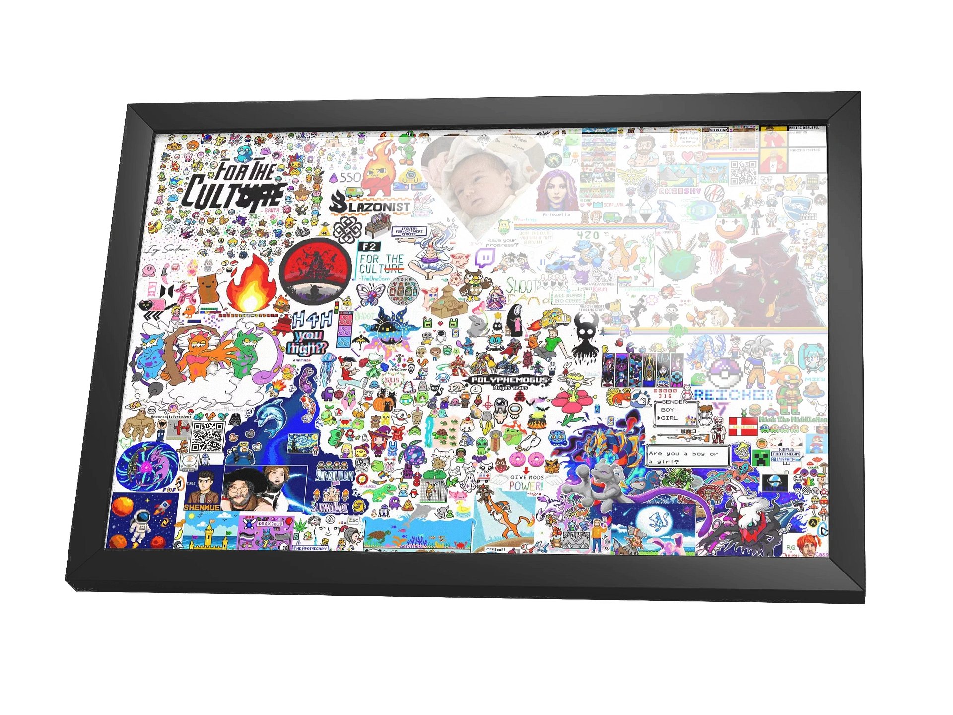 Ivy community artwork Framed product image (5)