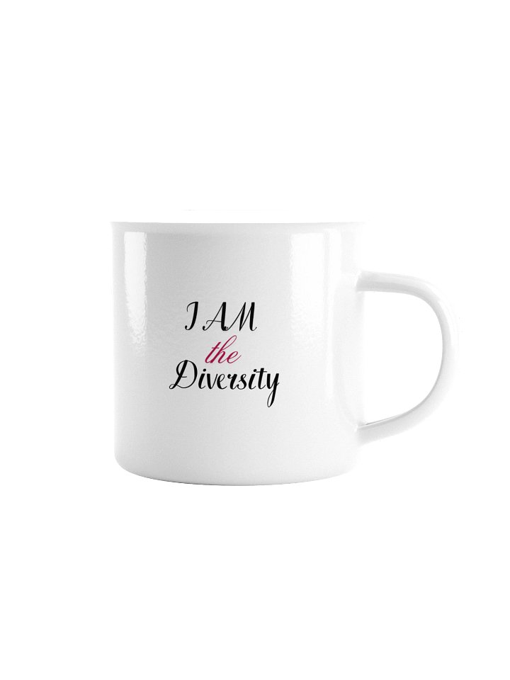 I AM the Diversity Enamel Mug product image (1)