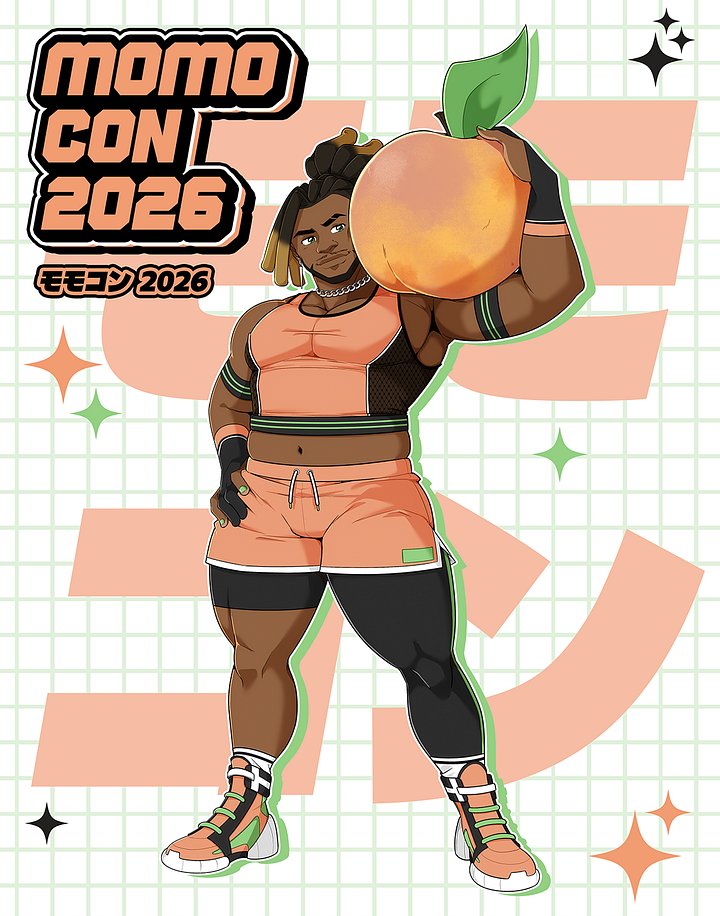 MomoCon Mascot 2026 Print product image (1)
