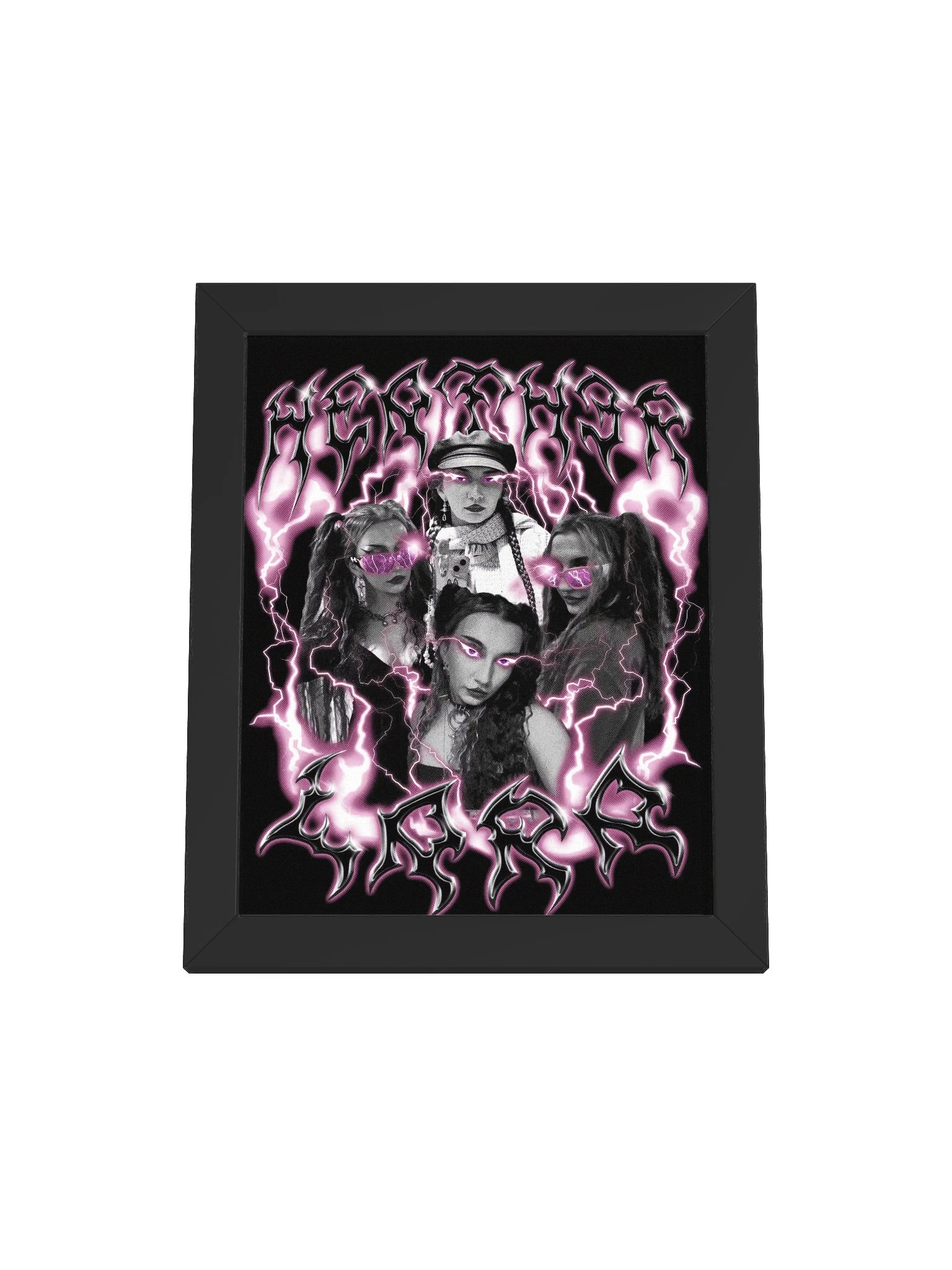 Y2K HEZZY FRAMED PRINT product image (1)