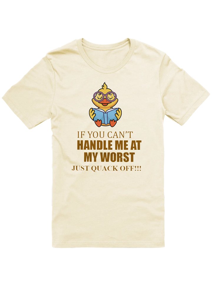 Quirky Duck with Glasses Graphic T-Shirt product image (1)