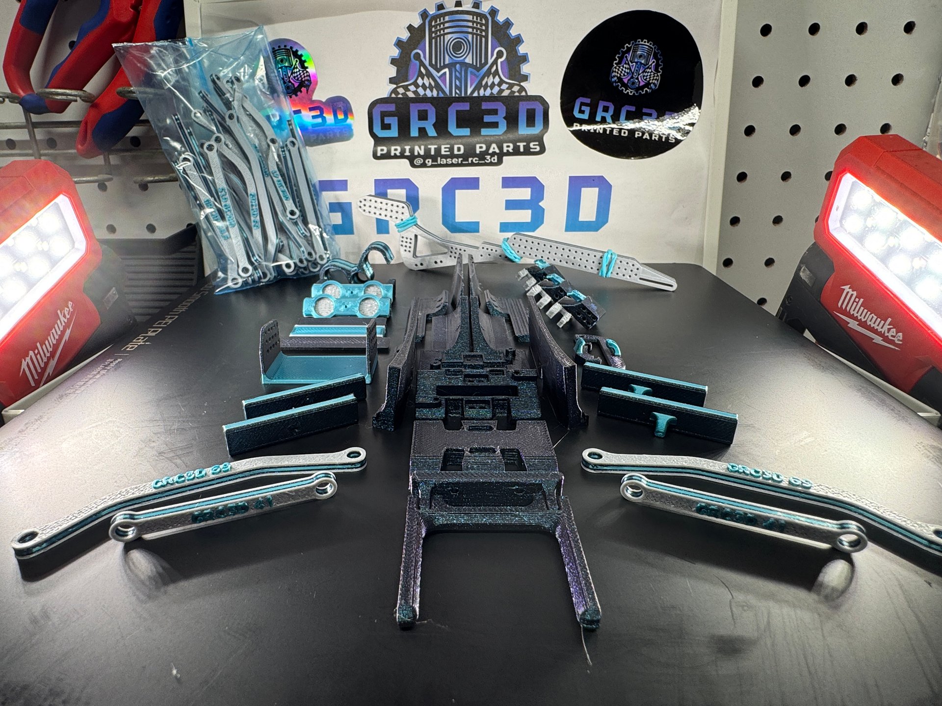 GRC3D LCG (Lexus) Comp Chassis w/ 20deg Skid product image (7)