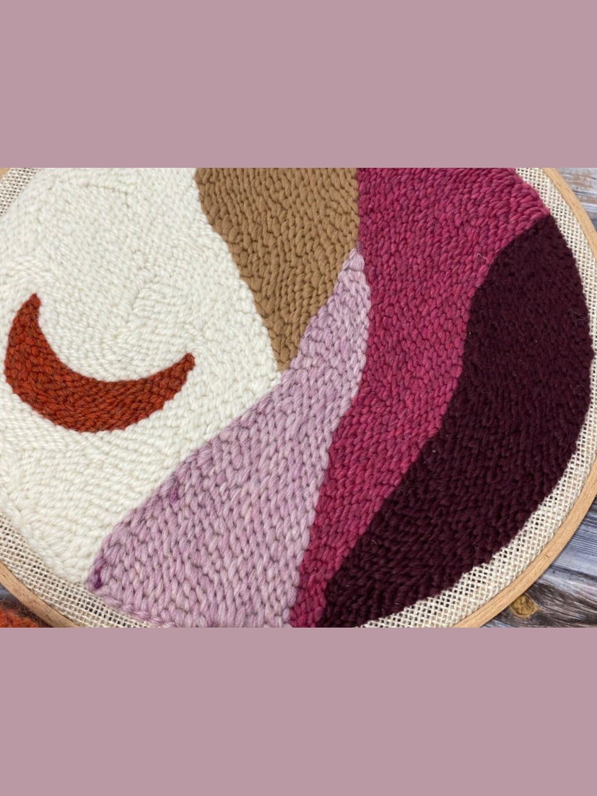 Moonrise Landscape Punch Needle (Digital PDF Pattern) product image (2)