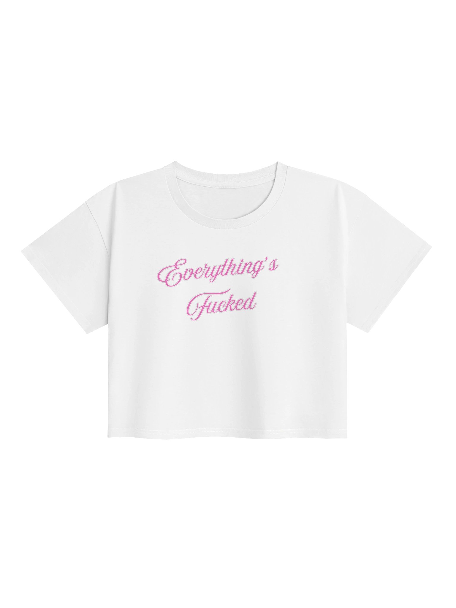 Everything's Fucked Crop Top product image (1)