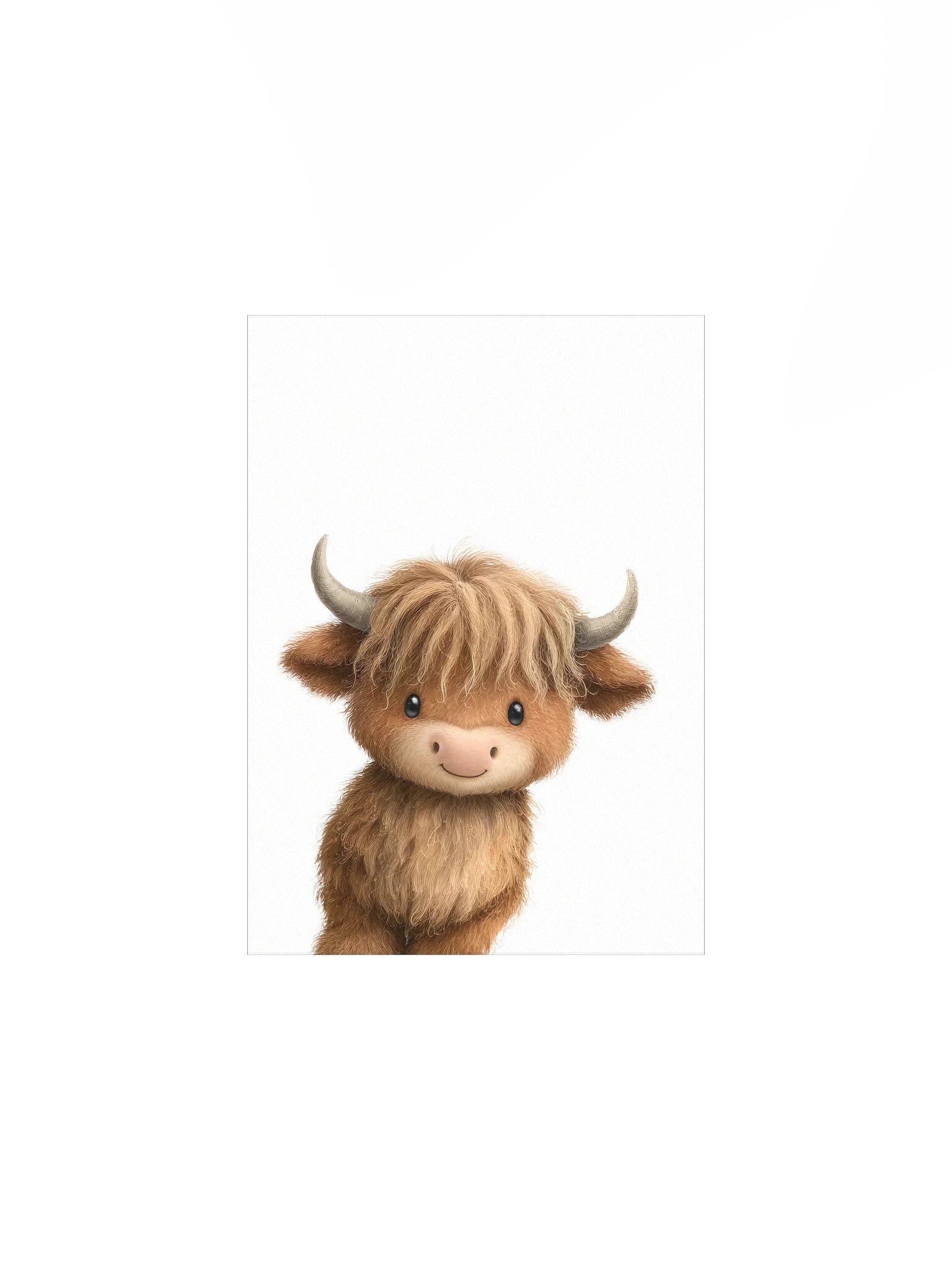 Highland Cow Farm Animal Nursery Print product image (3)