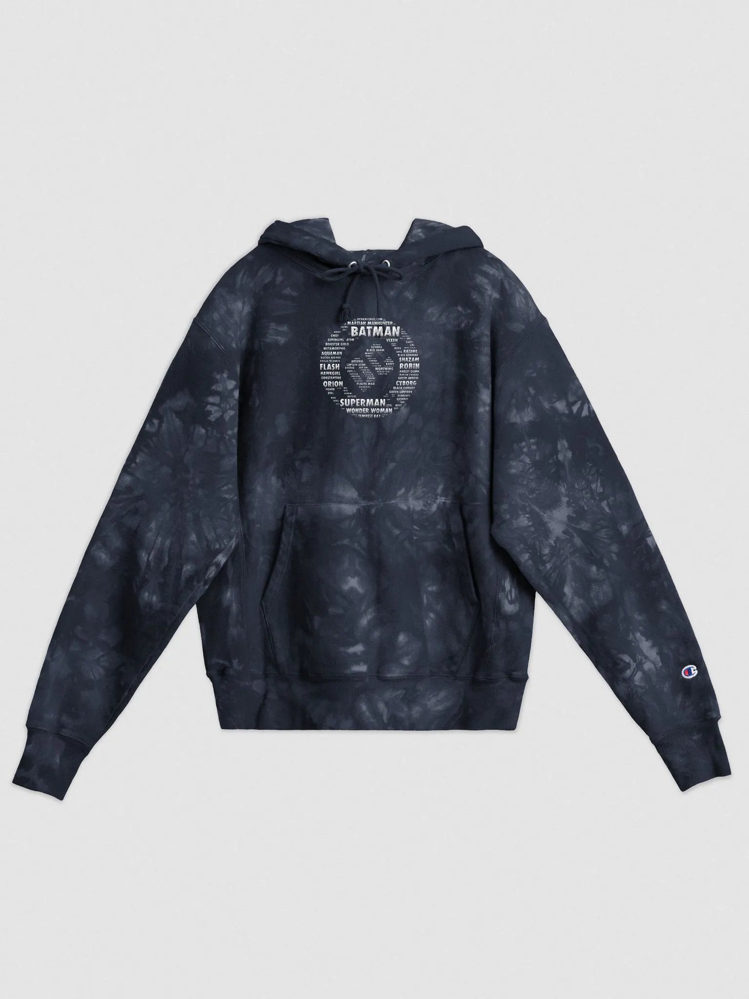 DC Names Tie-Dye Hoodie product image (1)