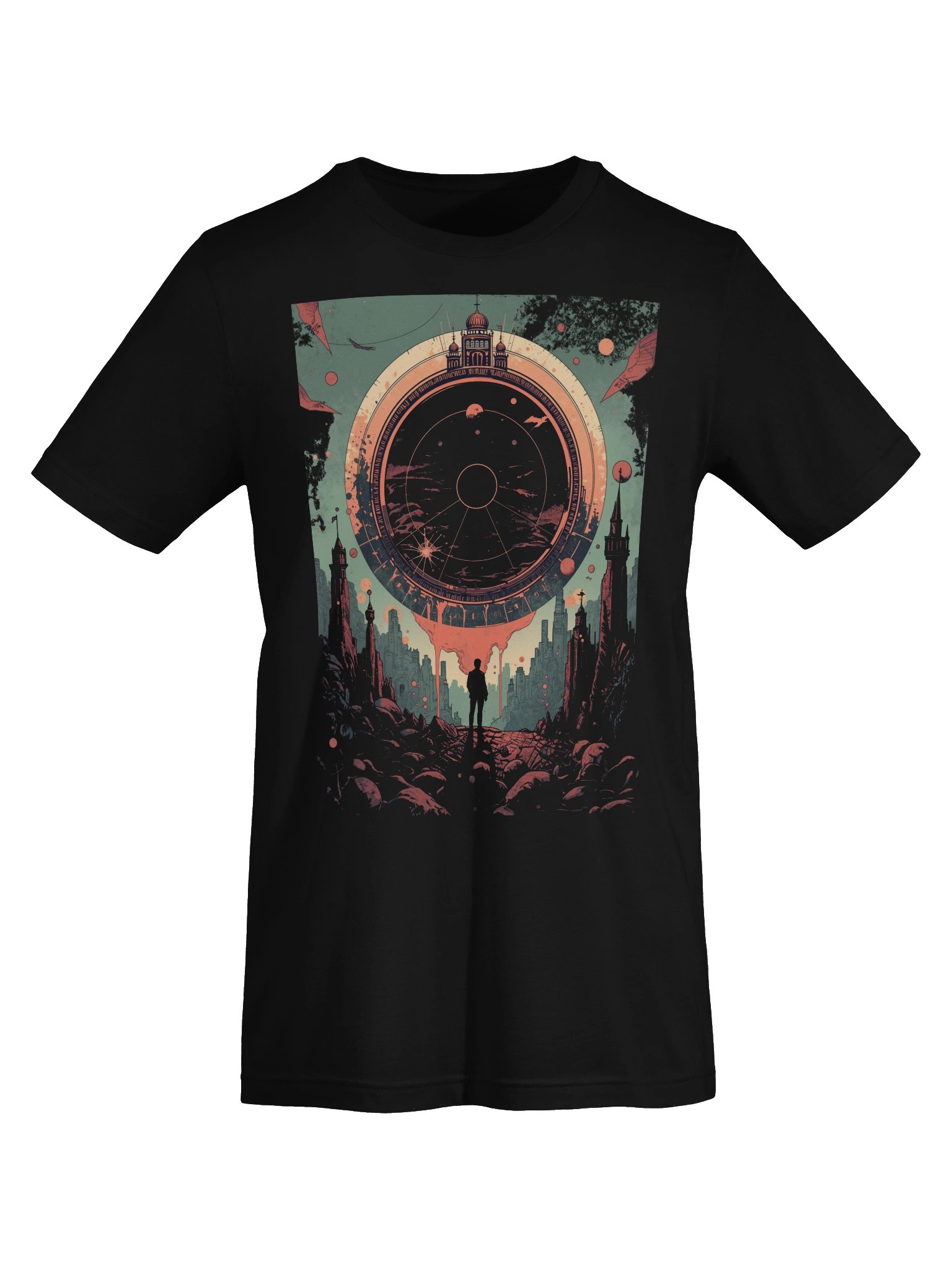 Portal City Graphic Lightweight T-Shirt product image (4)