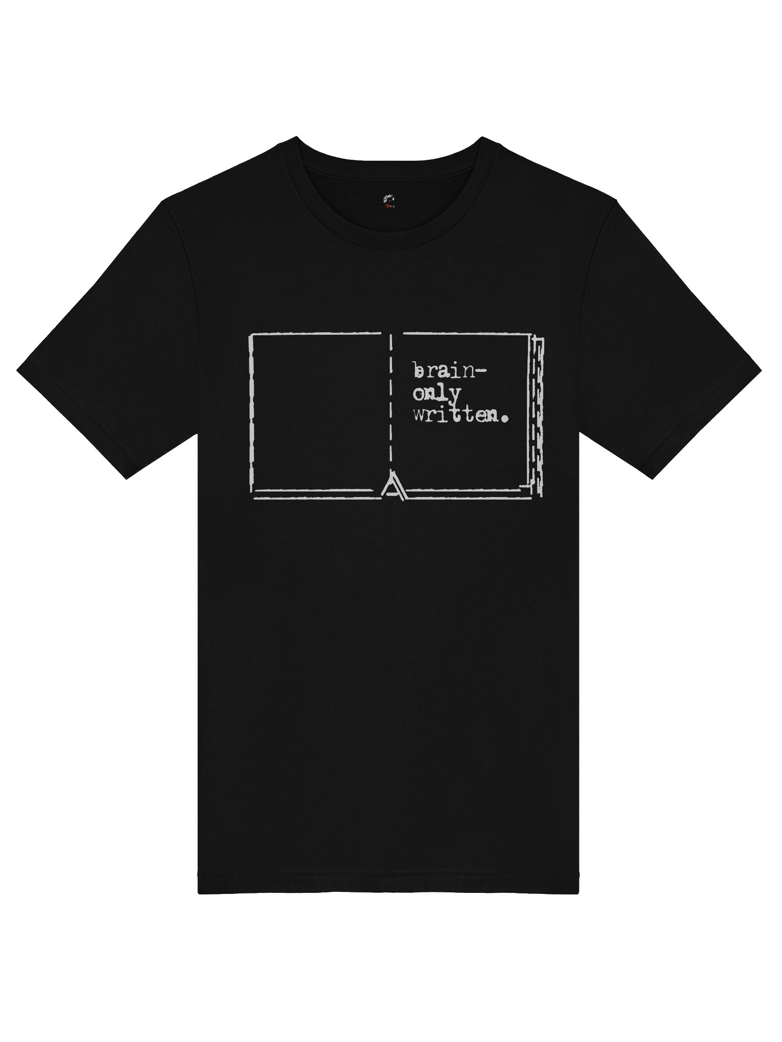 brain only book tee product image (5)