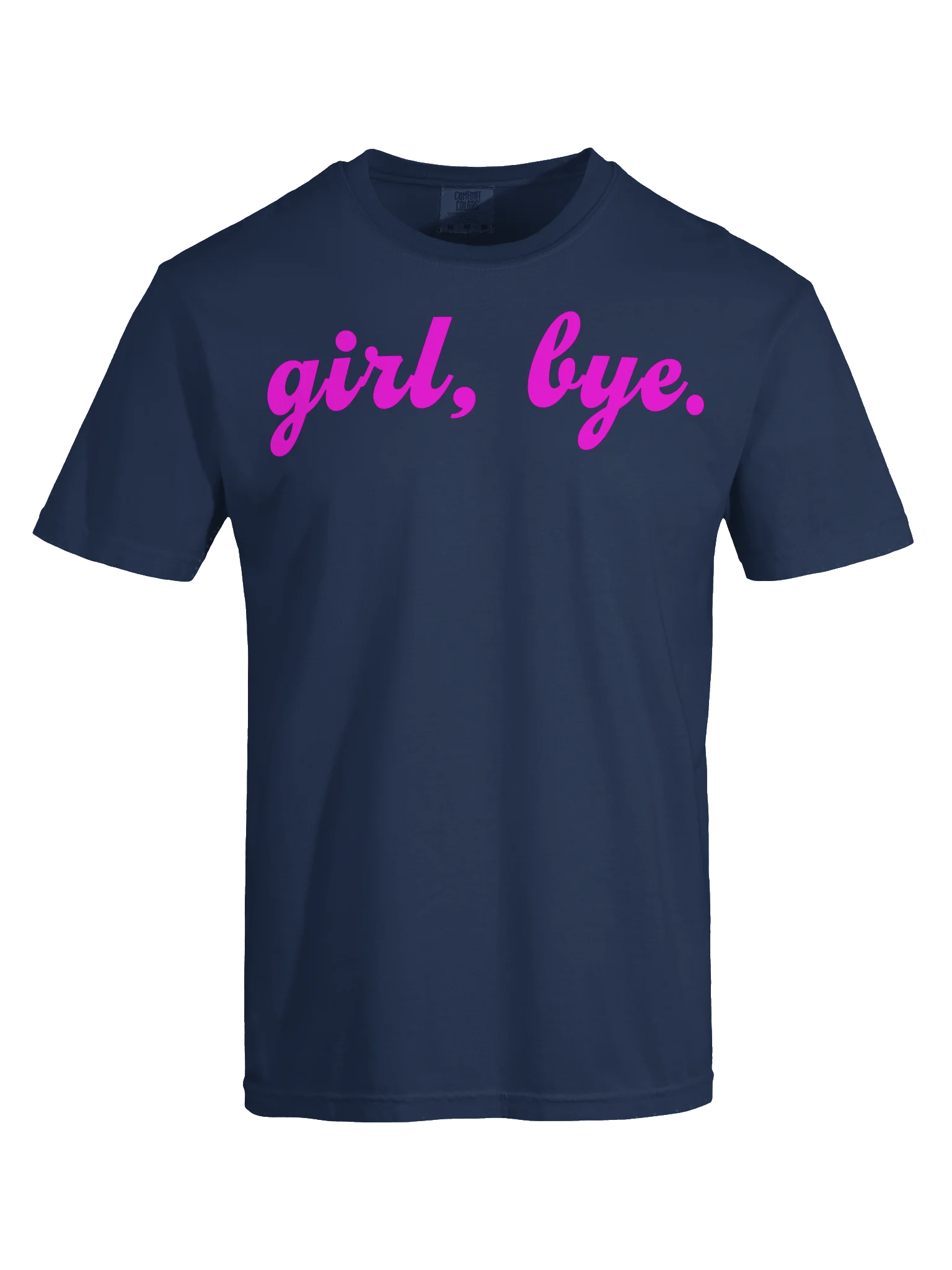 Girl, Bye by Aaliyah Quick Pink Cursive Tee product image (5)