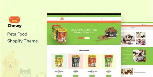 Chewy - Shopify theme for dogs, kittens, and pet stores product image (1)