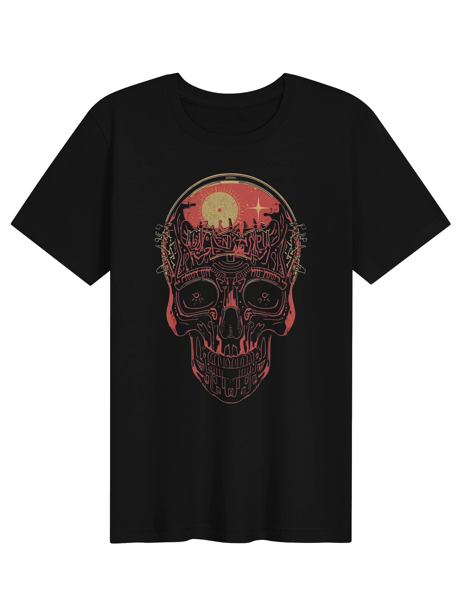 Celestial Skull Lightweight T-Shirt product image (1)