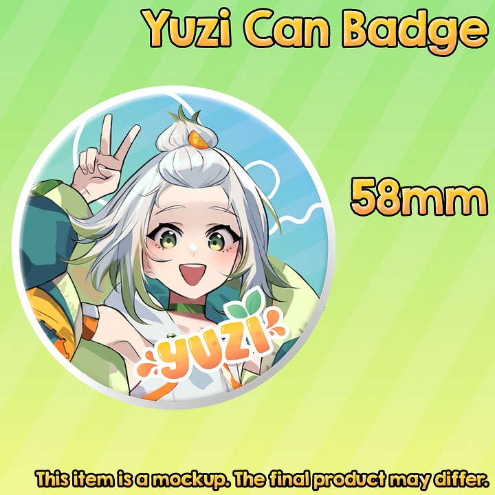 Yuziimii Can Badge [PREORDER] product image (1)